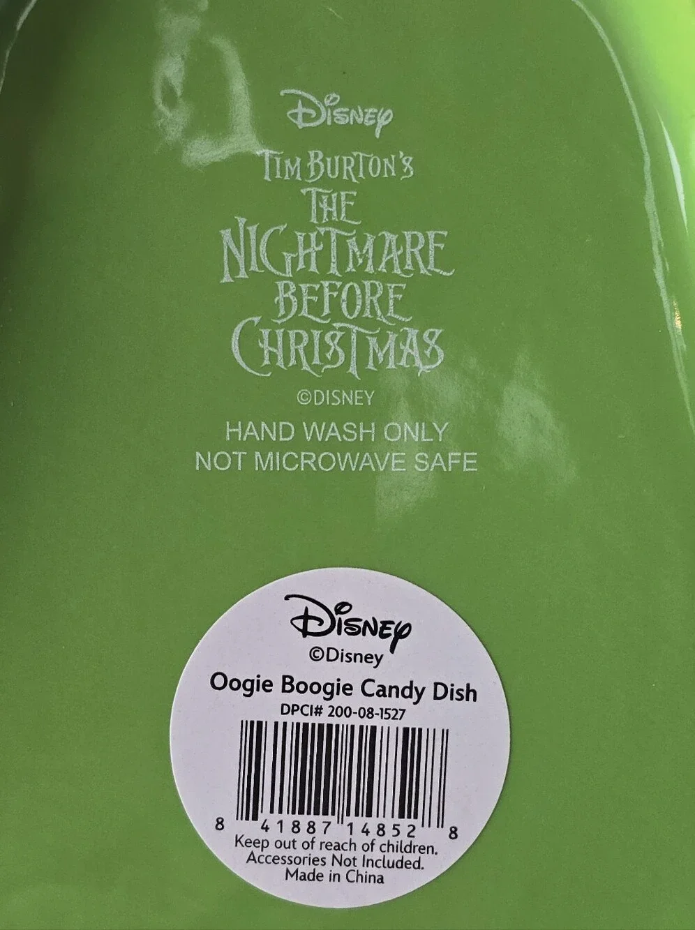 Oogie Boogie Candy Dish Halloween Decor | Nightmare Before Christmas | Disney